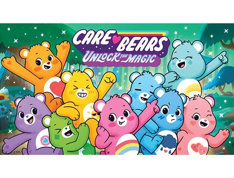 Care bears unlock the mafic toys
